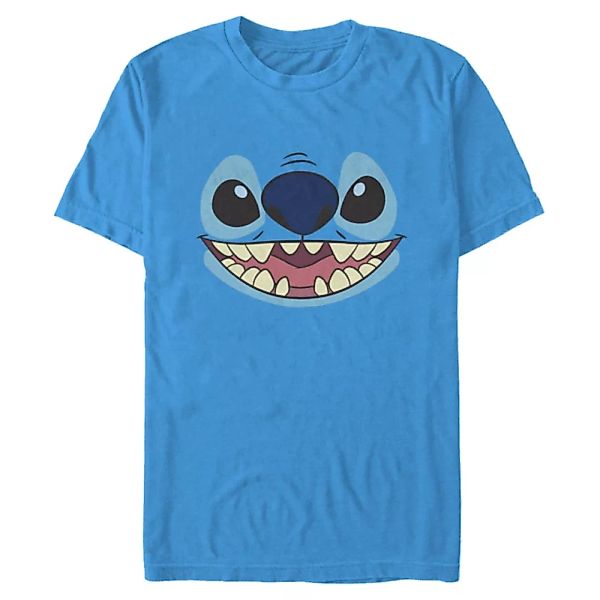 Disney Classics - Lilo & Stitch - Stitch Face Large - Männer T-Shirt günstig online kaufen