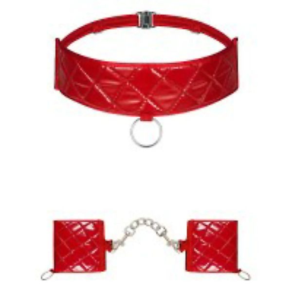 Halsband & Fesseln in Rot günstig online kaufen