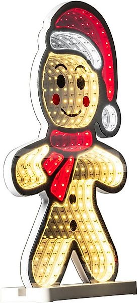 my home LED Dekofigur LED-Lebkuchenmann Evaya, LED fest integriert, Warmwei günstig online kaufen