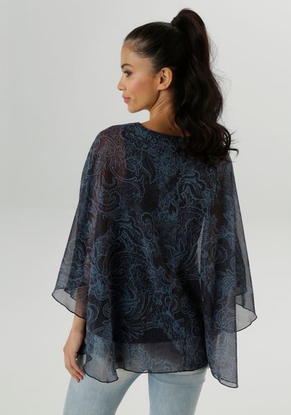 Aniston SELECTED Chiffonbluse im modischen Lagenlook günstig online kaufen