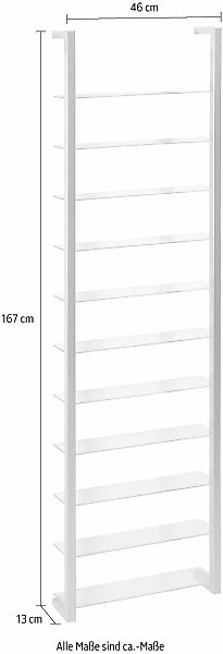 Spinder Design Wandregal CUBIC, Metall, Tiefe 13 cm günstig online kaufen