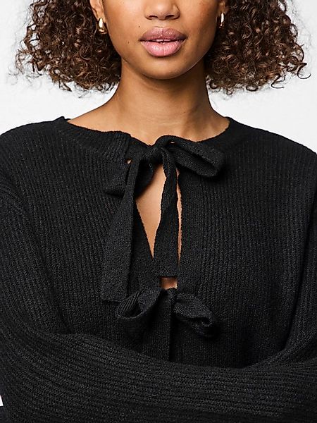 pieces Strickjacke PCSILLY LS REV TIE KNIT NOOS BC günstig online kaufen