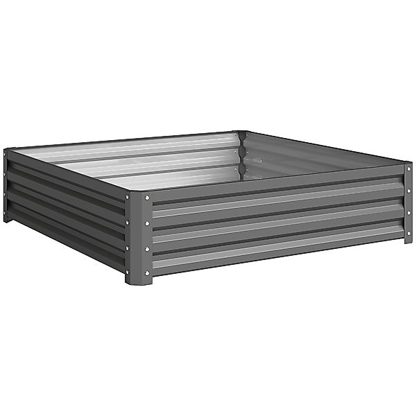 Outsunny Hochbeet, Blumenkasten, Gemüsebeet, Pflanzkasten, Kräuterbeet für günstig online kaufen