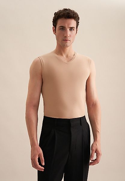 seidensticker Pullunder "Schwarze Rose" Ohne Arm V-Neck Uni günstig online kaufen