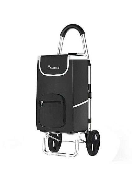 Cheffinger Einkaufstrolley 56L Einkauf Trolley - Einkaufswagen Shopping Tro günstig online kaufen