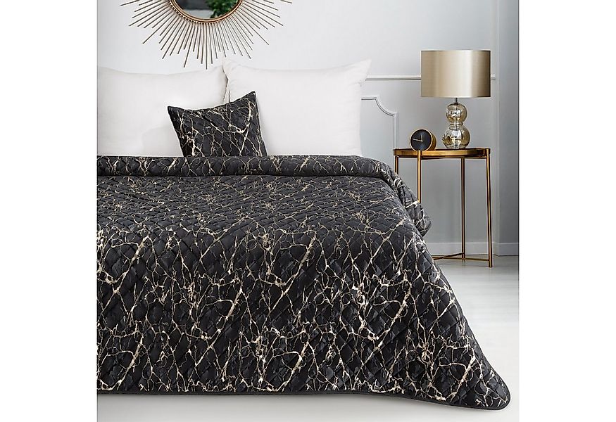 Eurofirany Tagesdecke BLINK4, elegant gesteppte Velours Decke mit glänzende günstig online kaufen