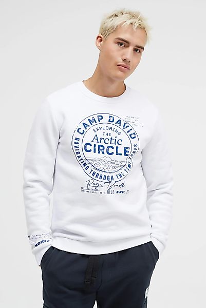 CAMP DAVID Sweater mit weicher Innenseite günstig online kaufen