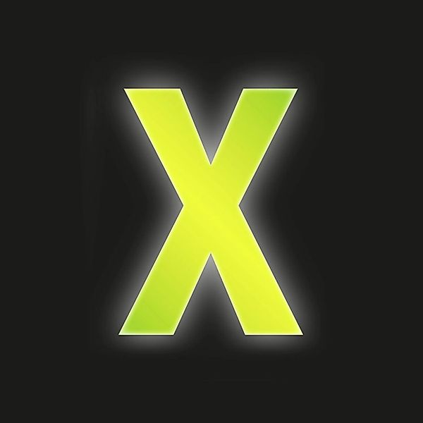 Conacord Klebebuchstabe X Reflektierend 8 cm Gelb günstig online kaufen