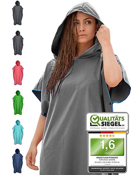 NirvanaShape Handtücher Handtuch-Poncho, Umziehhilfe & Handtuch günstig online kaufen