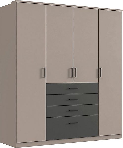 Wimex Kleiderschrank "Cottbus, in weiß oder grau modern kombiniert mit grap günstig online kaufen