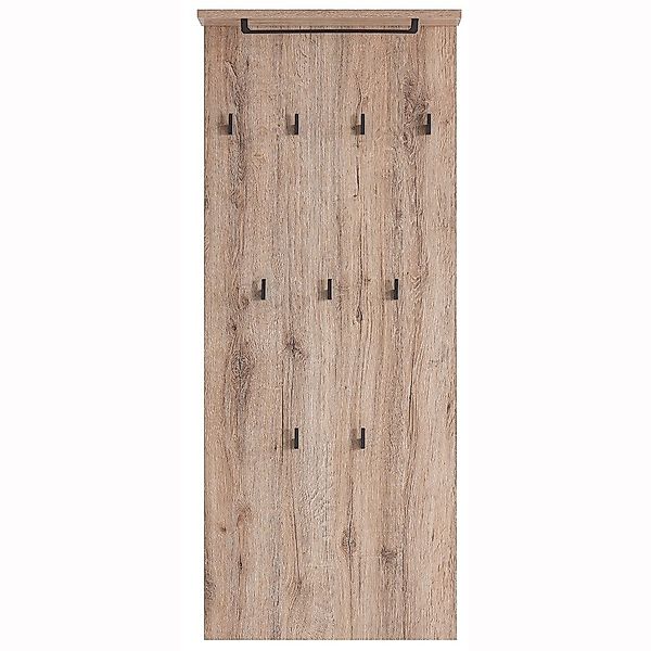 Lomadox Garderobenpaneel CORATO-80, Flur Wandgarderobe Garderobenmöbel günstig online kaufen