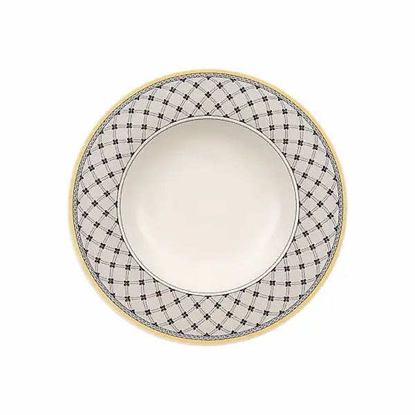 Villeroy & Boch Suppenteller »Suppenteller Audun Promenade ø 24,2 cm weiß-g günstig online kaufen