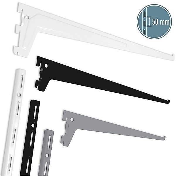 ib style Wandregal 2er Set Regalbodenträger günstig online kaufen