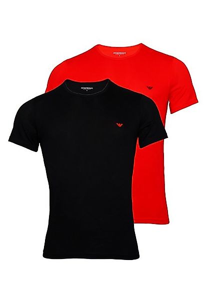 Emporio Armani T-Shirt T-Shirt Kurzarmshirt 2 Pack (2-tlg) günstig online kaufen