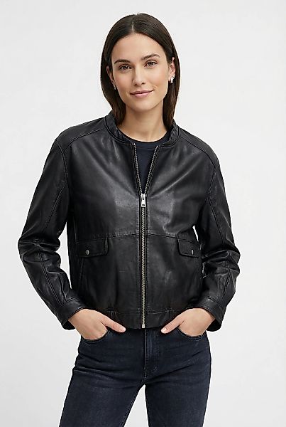 Mauritius Lederjacke "MWThilda" Bomberjacke im Oversize Fit günstig online kaufen