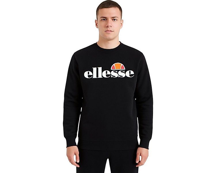 Ellesse Sweatshirt Herren Pullover Pulli Sweater grau und schwarz S M L XL günstig online kaufen