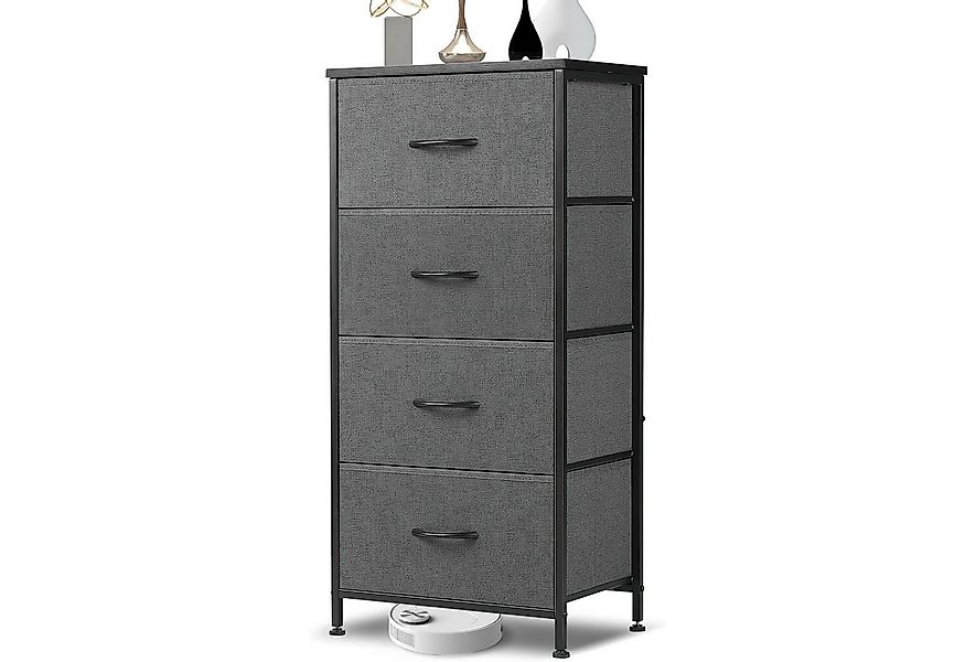 SURFOU Sideboard Kommode mit 4 Schubladen Sideboard Mehrzweckschrank Schubl günstig online kaufen