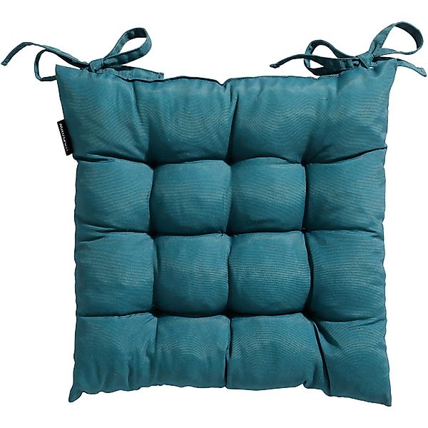 Madison Toscane Sitzkissen Panama Sea Blue 46x46 cm günstig online kaufen