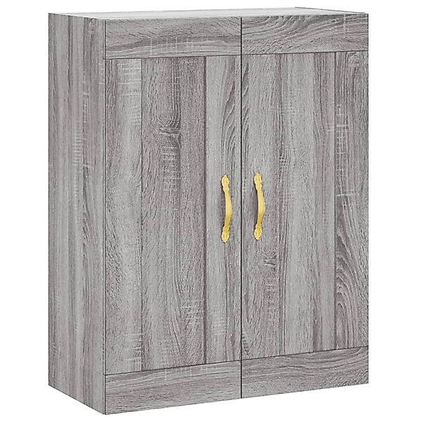 vidaXL Wandschrank Grau Sonoma 69,5x34x90 cm Holzwerkstoff 835016 günstig online kaufen