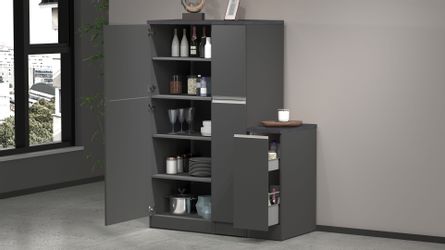 KOCHSTATION Apothekerschrank "KS-Sole,Apothekerkommode" Breite/Höhe 30/85 c günstig online kaufen