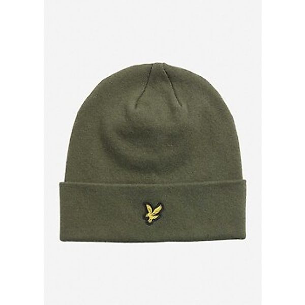Lyle & Scott  Mütze Cotton merino beanie - deep depths günstig online kaufen