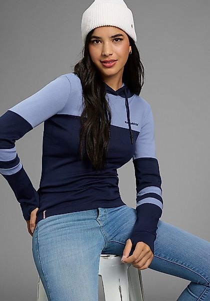 KangaROOS Kapuzenshirt mit Colorblock günstig online kaufen