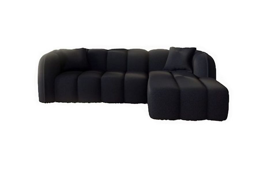 Sofa Dreams Polsterecke Miramar L Form kurz 4-Sitzer, 3 verschiedene Stoffb günstig online kaufen