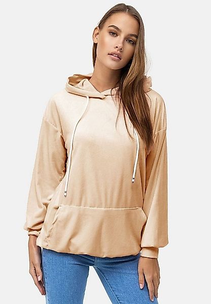 enflame Hoodie Langer Kapuzen Oversized Velours (1-tlg) Enflame Q - 51227 günstig online kaufen
