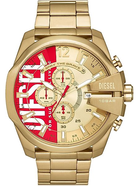 Diesel Chronograph Diesel Herren-Uhren Analog Quarz günstig online kaufen