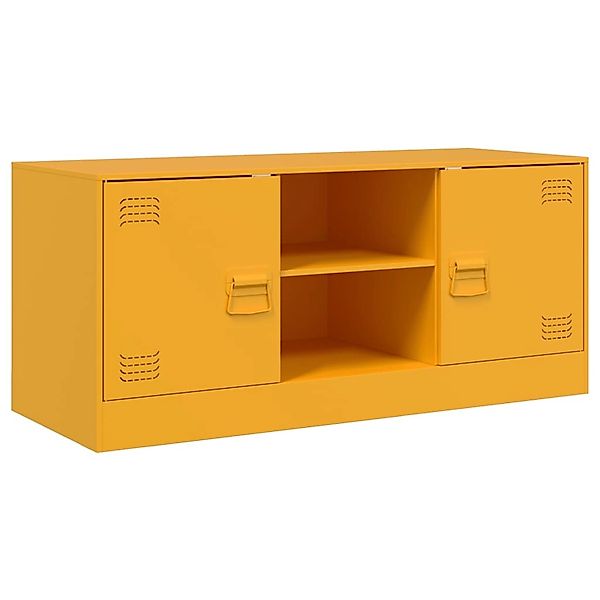 VidaXL TV-Schrank Senfgelb 99x39x44 cm Stahl  Modell 3 günstig online kaufen