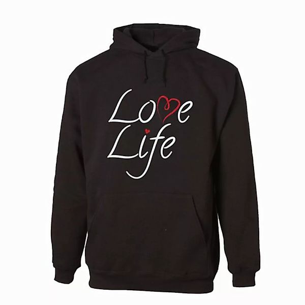 G-graphics Hoodie Love Life Unisex mit trendigem Frontprint mit Spruch günstig online kaufen