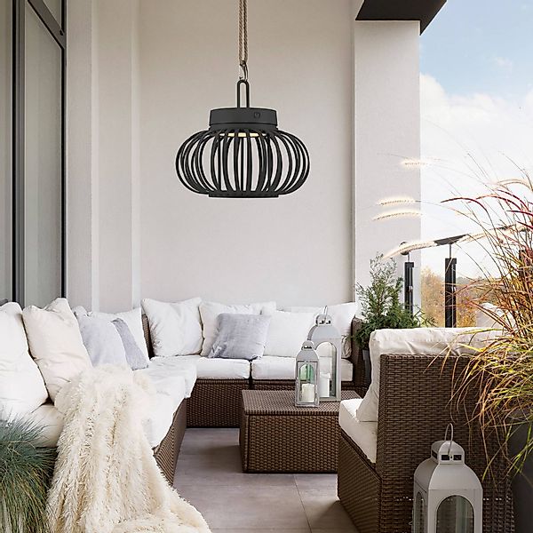 JUST LIGHT Pendelleuchte »AKUBA«, 1 flammig, Leuchtmittel LED-Modul   LED f günstig online kaufen