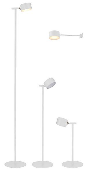 Northpoint LED Stehlampe 3 in 1 LED Akku Stehlampe dimmbar Wandleuchte Tisc günstig online kaufen