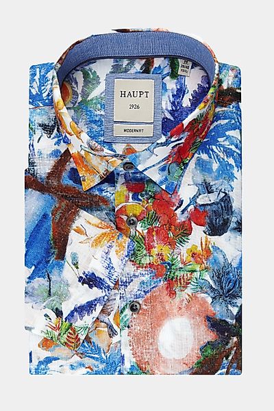Haupt Kurzarmhemd Haupt Kurzarm Baumwoll-Herrenhemd Modern günstig online kaufen