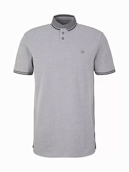 Tom Tailor Denim Herren Poloshirt RIB DETAIL - Regular Fit günstig online kaufen