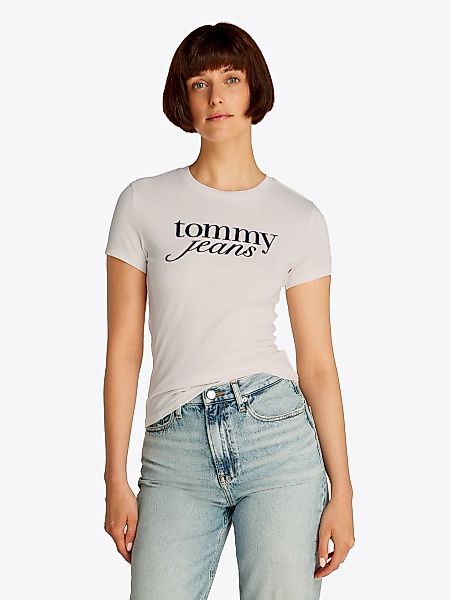Tommy Jeans T-Shirt mit Logodruck auf der Brust günstig online kaufen