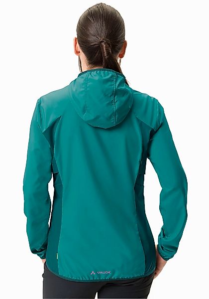 VAUDE Funktionsjacke "WOMENS QIMSA AIR JACKET", (1 St.), mit Kapuze, Winddi günstig online kaufen