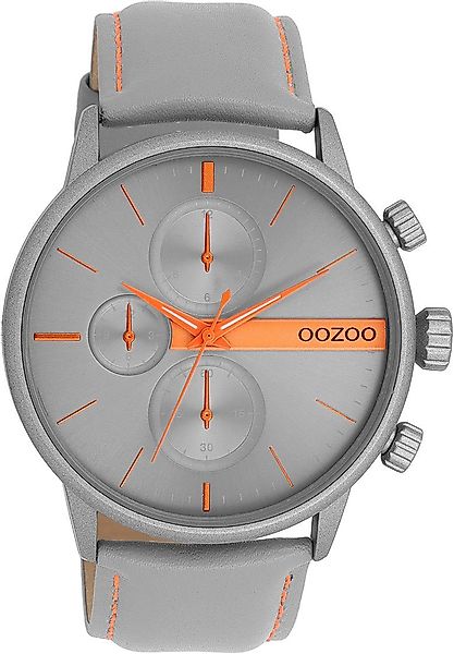 OOZOO Quarzuhr C11225, Armbanduhr, Herrenuhr, Lederarmband, günstig online kaufen