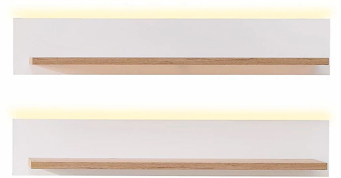 Innostyle Wandboard "Memphis 2er Set Wandboard, 100x15x23cm (B/H/T)", LED-B günstig online kaufen