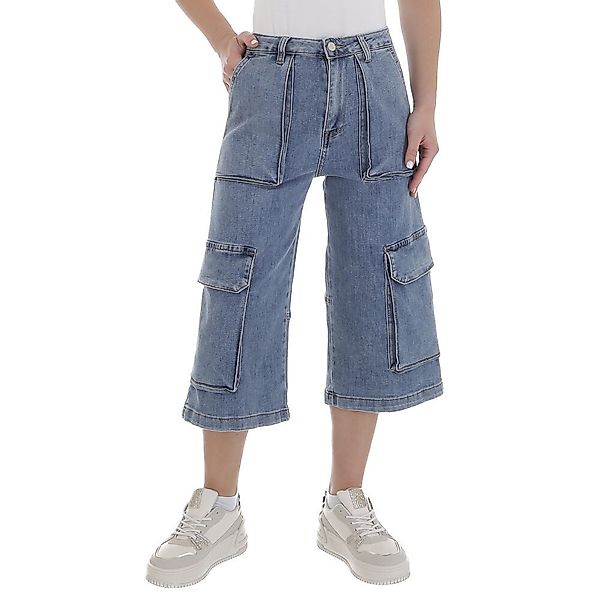 Ital-Design Caprijeans Trendy Damen Cargo-Jeans mit günstig online kaufen