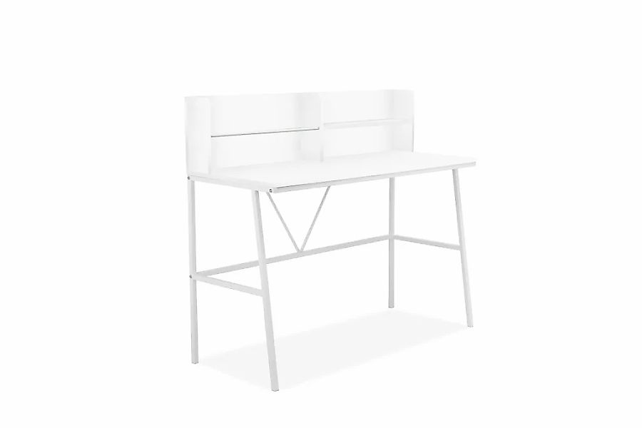 OTTO home Schreibtisch "Jaxson" 1 Stk. tlg. weißes Gestell aus Metall, Brei günstig online kaufen