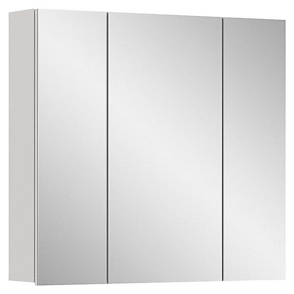 furnling Badezimmerspiegelschrank Vera Breite 82 cm, 3 Türen, 9 Fächer, Bad günstig online kaufen