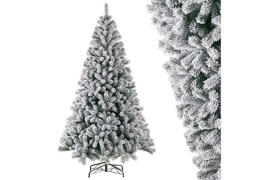 TAB Künstlicher Weihnachtsbaum mit Schneeoptik – dichter realistischer Tann günstig online kaufen