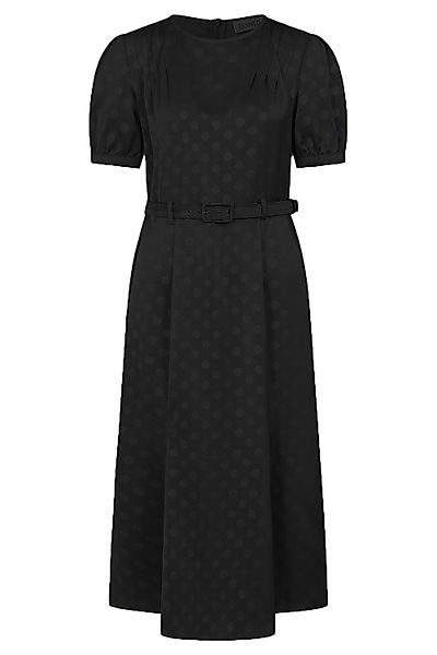 Banned A-Linien-Kleid Iris Polka Dot Schwarz günstig online kaufen