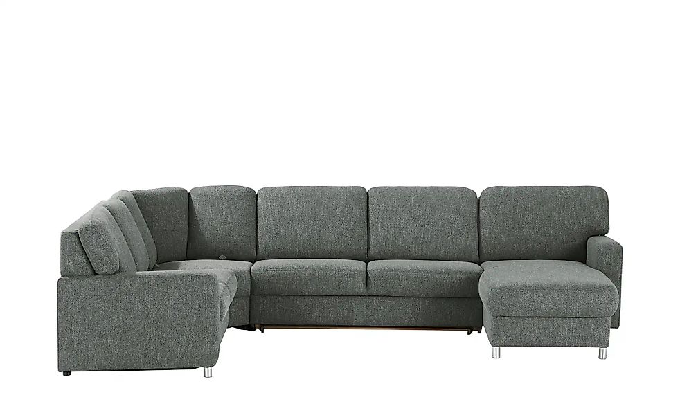 smart Wohnlandschaft  Valencia ¦ grau ¦ Maße (cm): B: 341 Polstermöbel > So günstig online kaufen