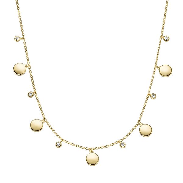 Smart Jewel Collier mit runden Plättchen günstig online kaufen