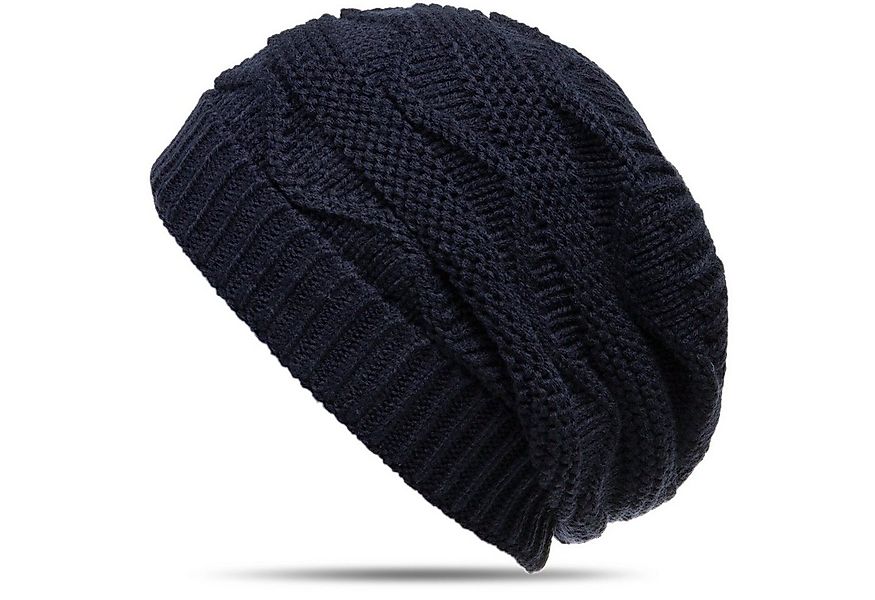 Caspar Beanie MU115 grob gestrickte Damen Winter Mütze günstig online kaufen
