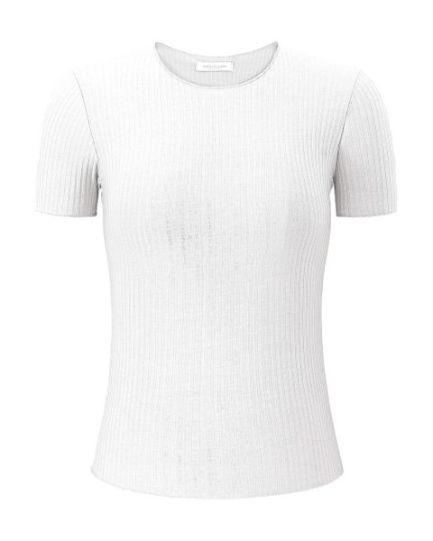 SASSYCLASSY Kurzarmshirt Geripptes T-Shirt Damen mit günstig online kaufen