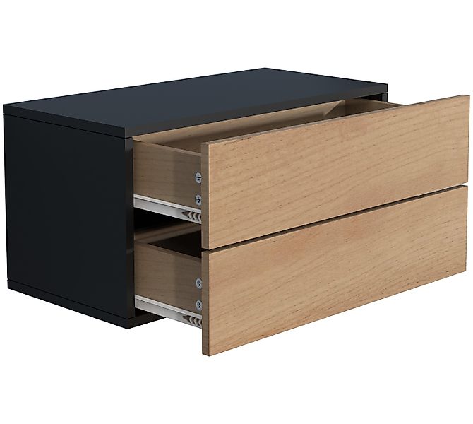 VCM Nachttisch Holz Wandschublade Wand Hänge günstig online kaufen