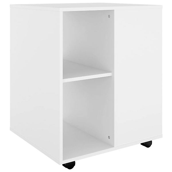 vidaXL Rollschrank Weiß 60x53x72 cm Holzwerkstoff günstig online kaufen